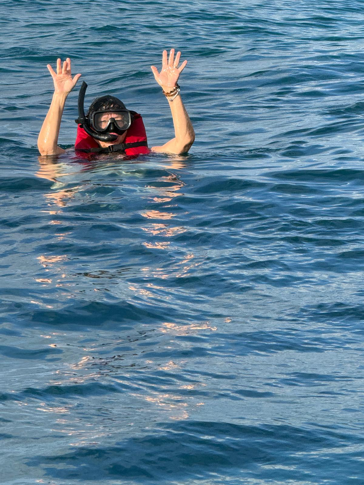 Snorkelling in Sosua bay